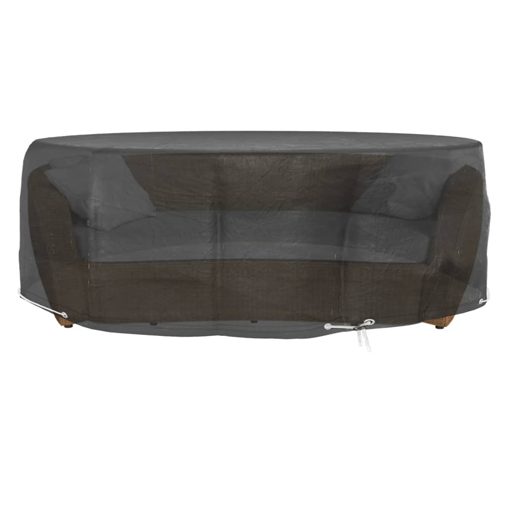 Housse pour salon îlot 10 œillets ø236x67 cm rond