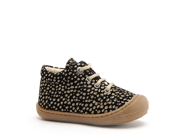 Naturino boots bottine bebe cocoon suede pr.pony noir