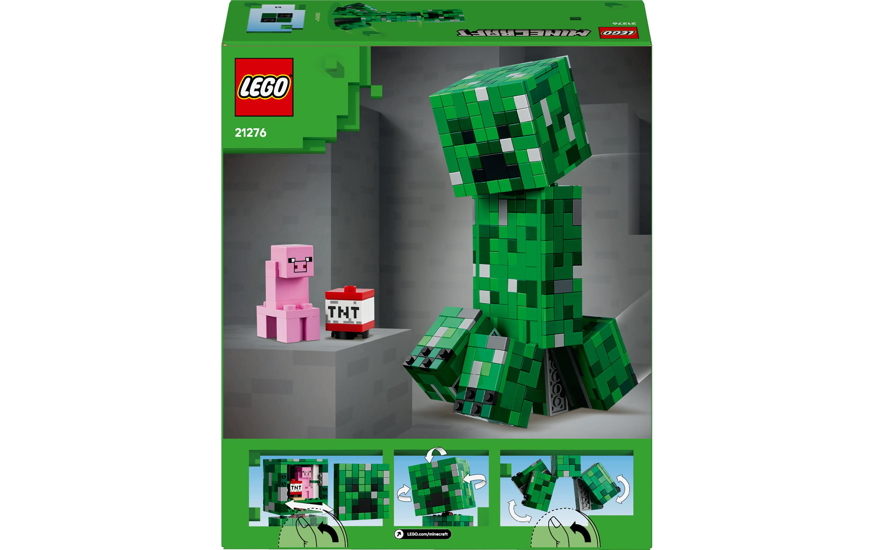 Minecraft Der Creeper 21276Bewegliche Actionfigur für Kinder