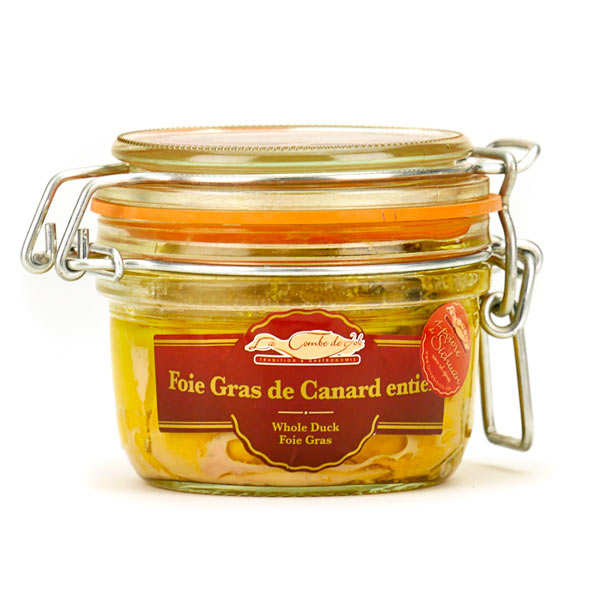Foie gras entier de canard sans sel au poivre de Sichuan