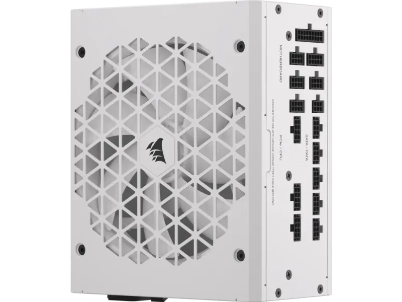 CORSAIR RMx Series RM1000X SHIFT - Strømforsyning (intern) - ATX12V 3.0/ EPS12V 2.92 - 80 PLUS Gold - AC 100-240 V - 1000 Watt - hvid