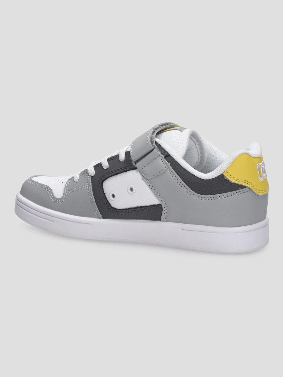 DC Manteca 4 V Kids Skate Shoes grey/black/yellow