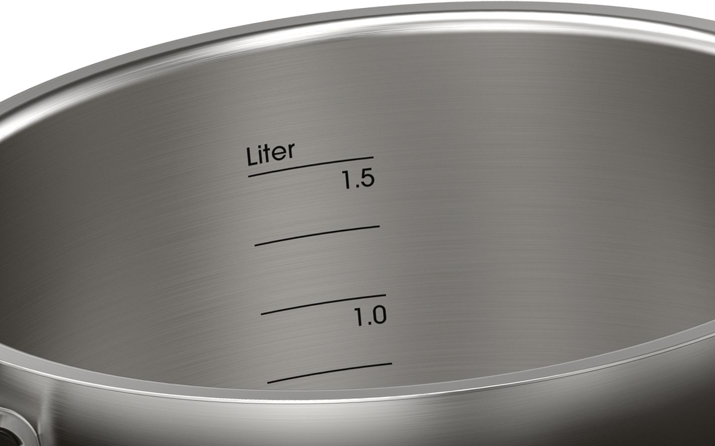 Panela de indução premium, capacidade de 2 litros, base com Ø 14 cm / boca com 16 cm, 17006181
