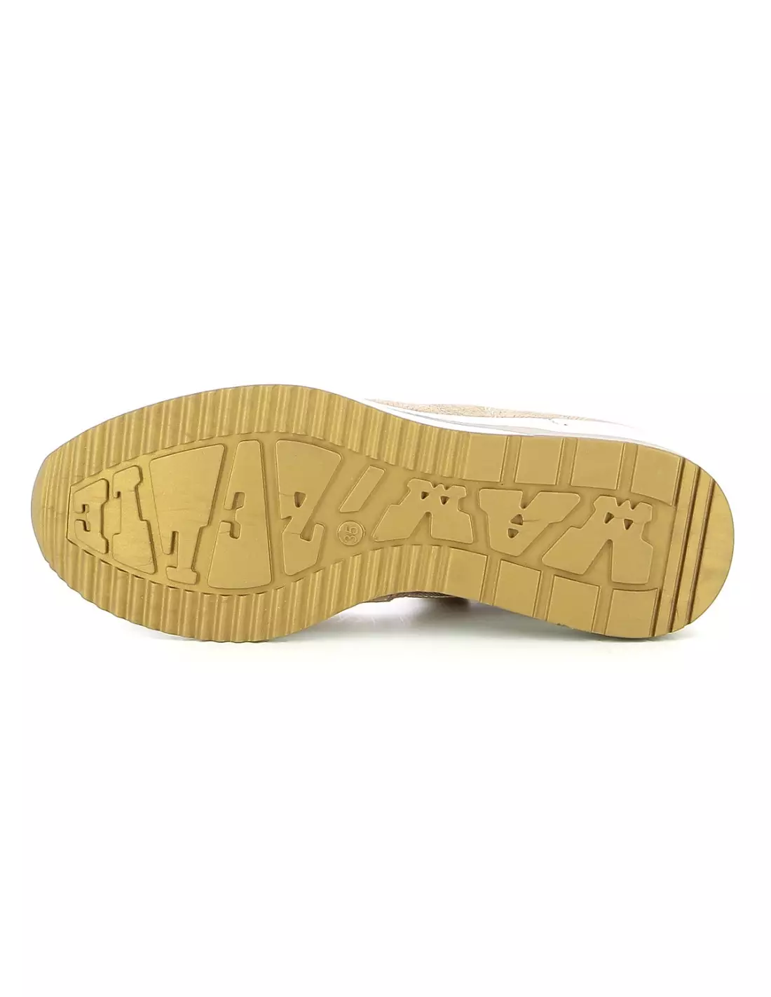 MAM ZELLE VOLOU - Ballerines & babies Cremevelourssable