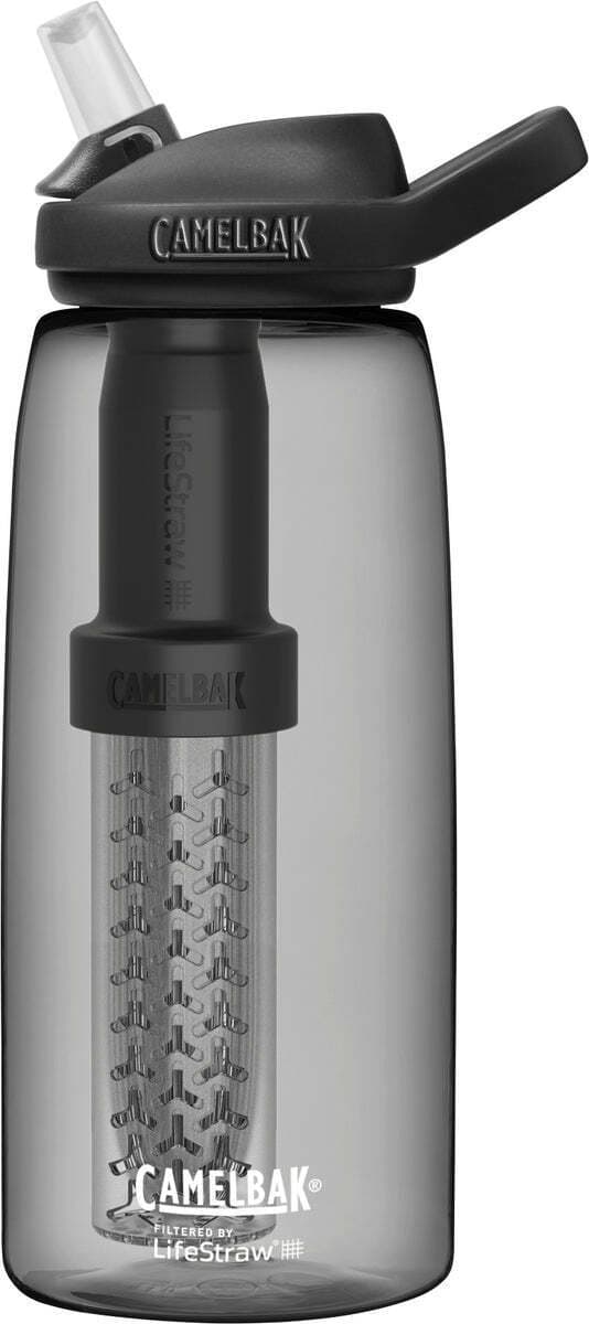 Camelbak Eddy+ 1L LifeStraw vandflaske, grå