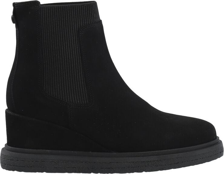 Cashott CASANJA Chelsea Boot Suede Black