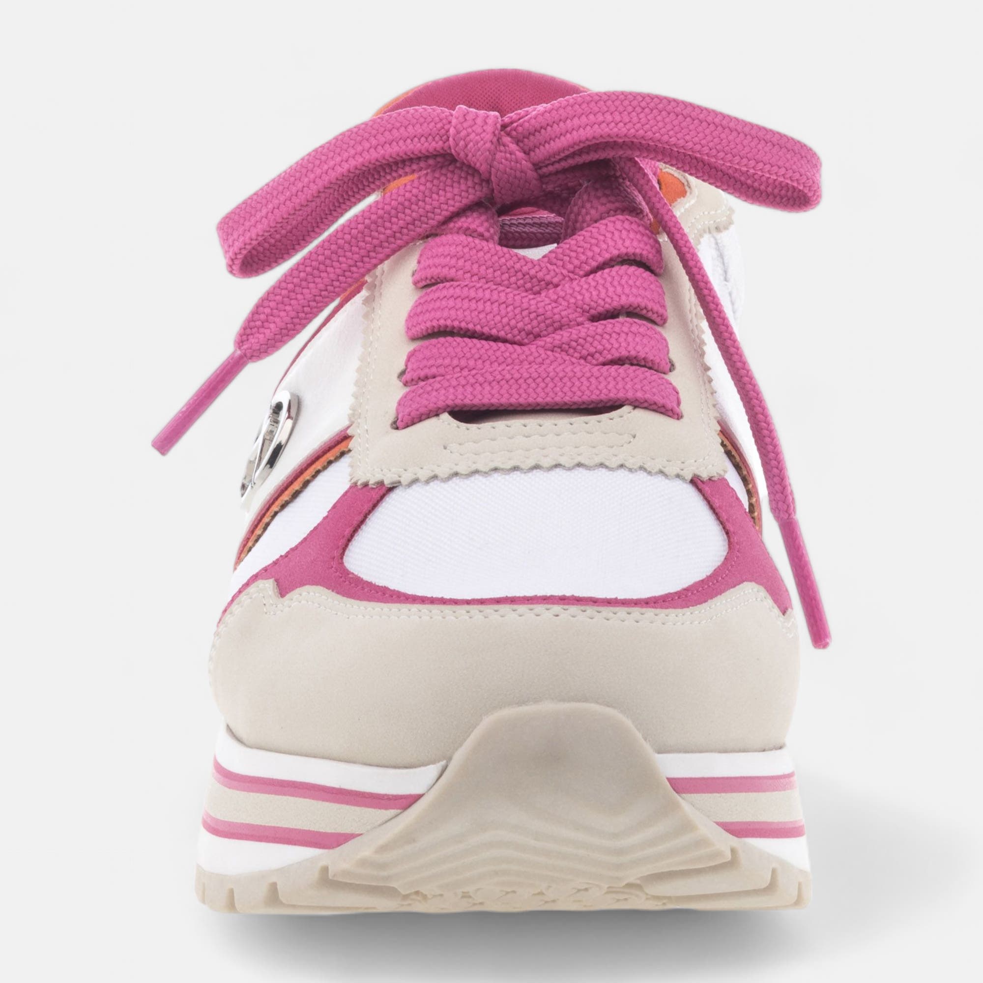 Baskets basses Femme fuchsia