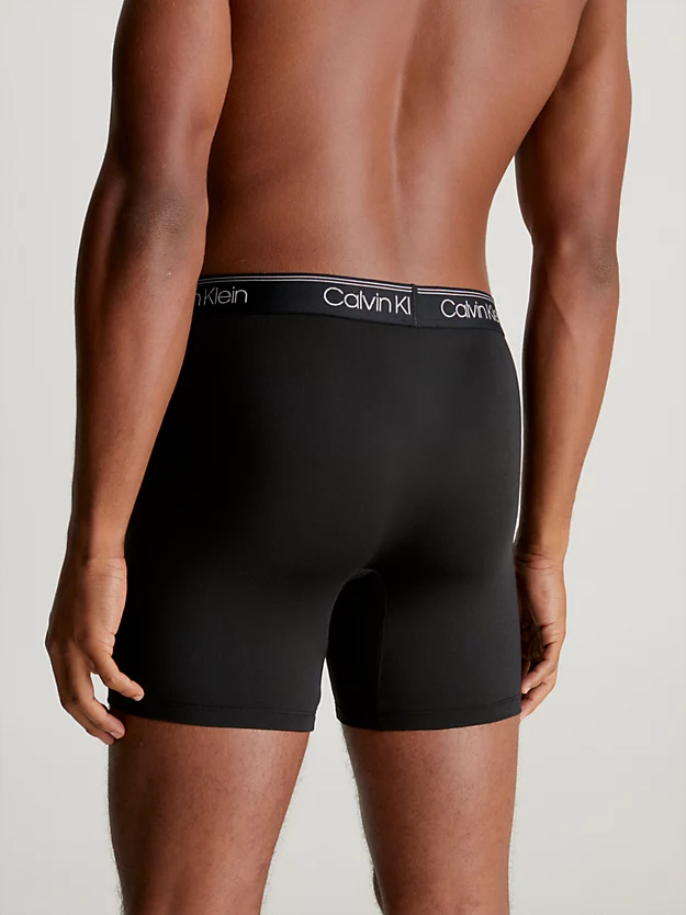 Pacote com 3 Cuecas Boxer Longas - Microelasticidade