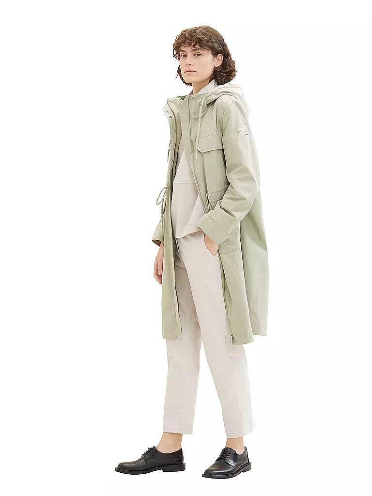 TOM TAILOR Parka grün