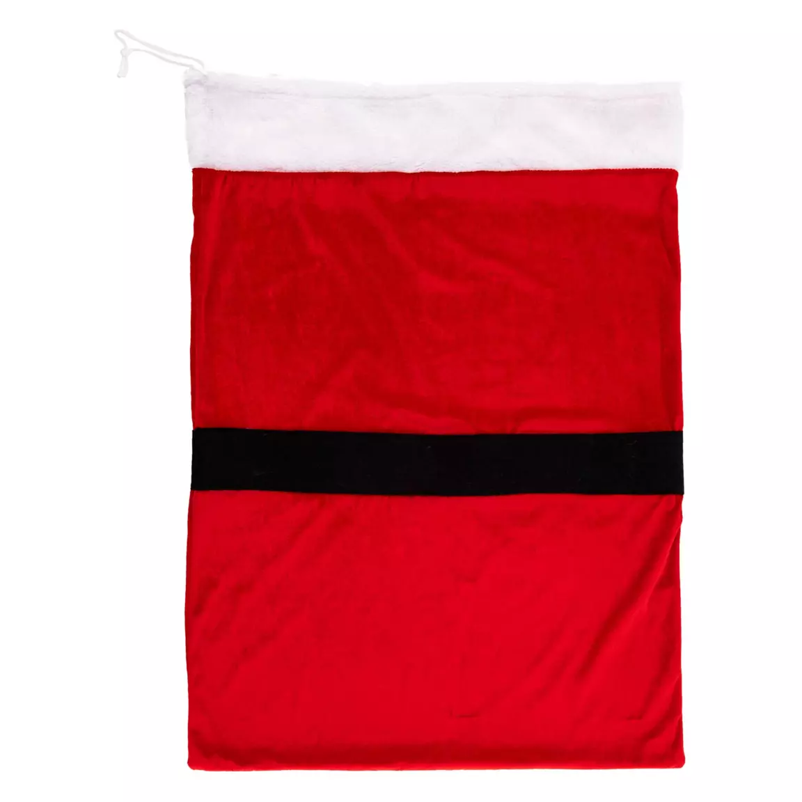 Sac cadeau en tissu (H70 cm) Veste Père-noël Rouge