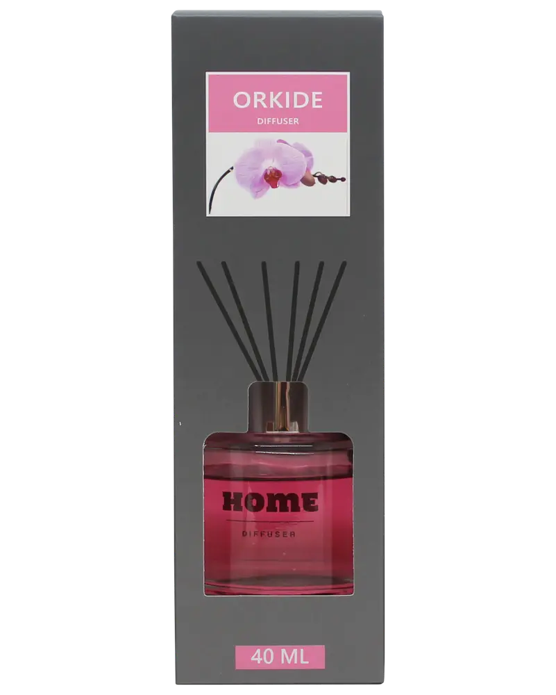 Diffuser inkl. duftpinde - assorterede varianter
