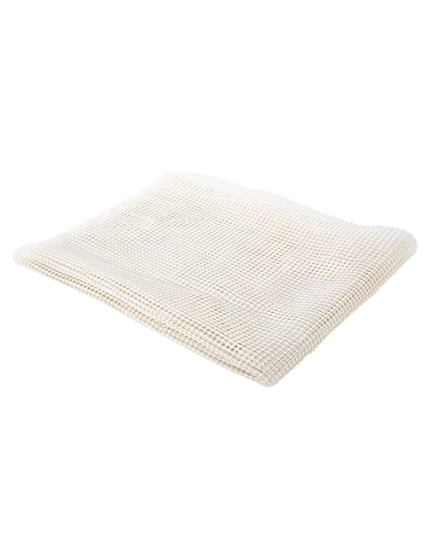 Antisklimatte Hvit 110 x 140 cm Vanntett materiale Sklibeskyttelse til gulvteppe