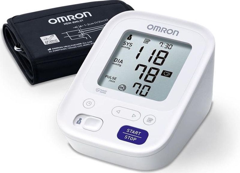 OMRON M3 Bloeddrukmeter - Volautomatisch - Comfortabel Manchet