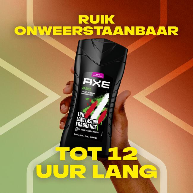Axe Africa 3-in-1 Douchegel 250 ML