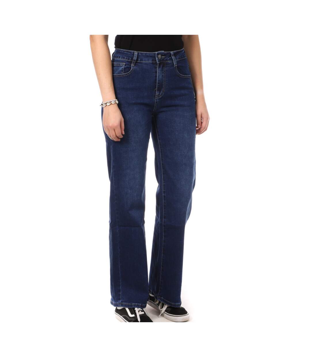 Jean Droit Large Bleu Brut Monday Premium 273