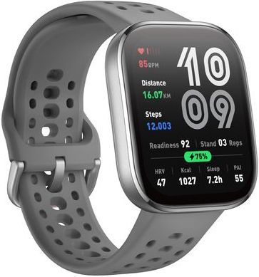 Amazfit - Bip 6 - Smartwatch - Donker Grijs - AMOLED-display
