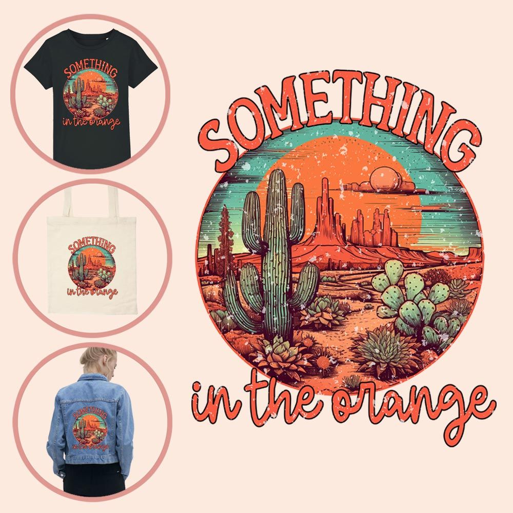 Kleding transfer Something Orange