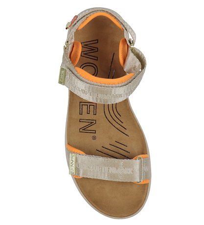 Woden Sandalen - Line Heritage - Kaffee Cream