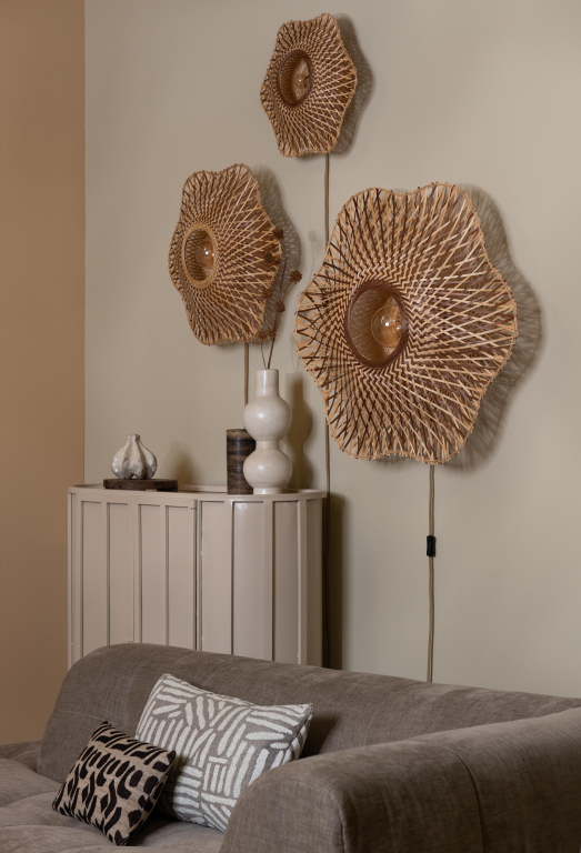 Good&Mojo Madura wandlamp Ø87