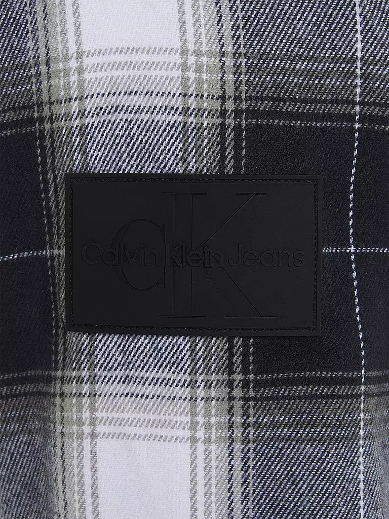 CALVIN KLEIN JEANS Overshirt schwarz