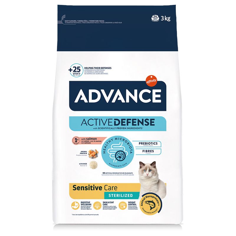 Advance Sterilized Sensitive, saumon à prix discount sur bitiba.fr