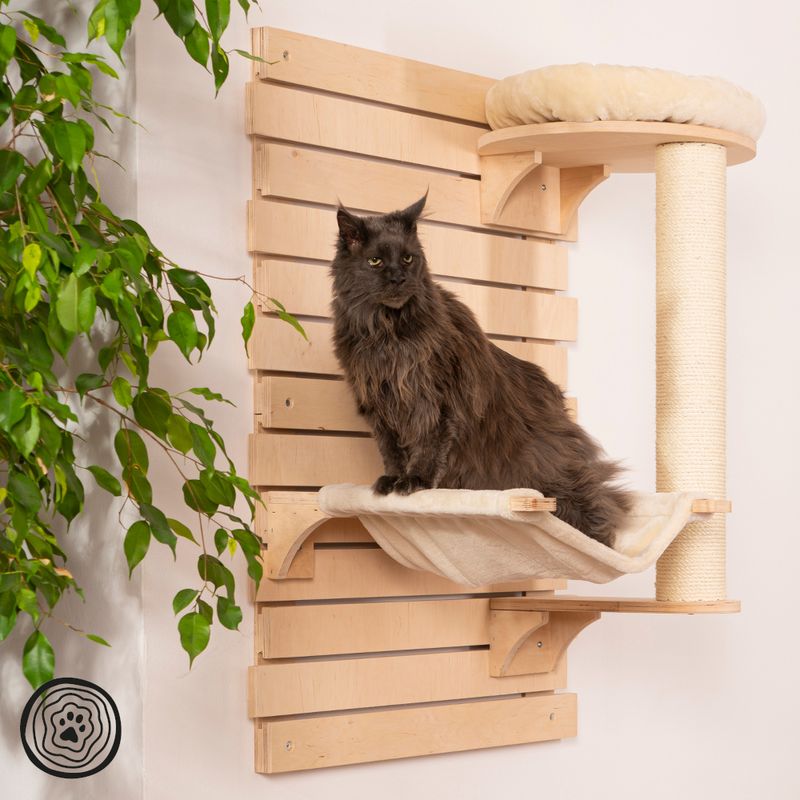 Arbre à chat mural Natural Paradise Dahlia