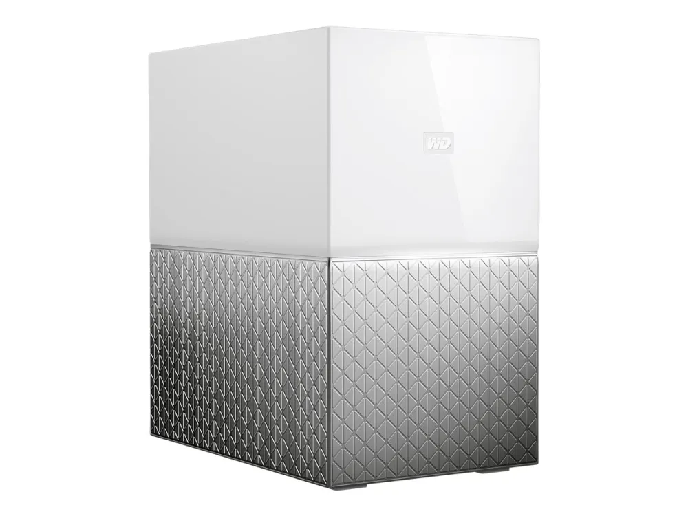 WD My Cloud Home Duo WDBMUT0040JWT - Personlig cloud-opbevaringsenhed - 4 TB - HDD 2 TB x 2 - Gigabit Ethernet