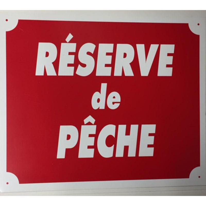 Panneau De Signalisation Januel Reserve De Peche