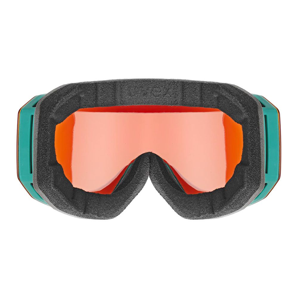 Uvex EVIDNT ATTRACT - Masque ski + écran supplémentaire green/mirror green