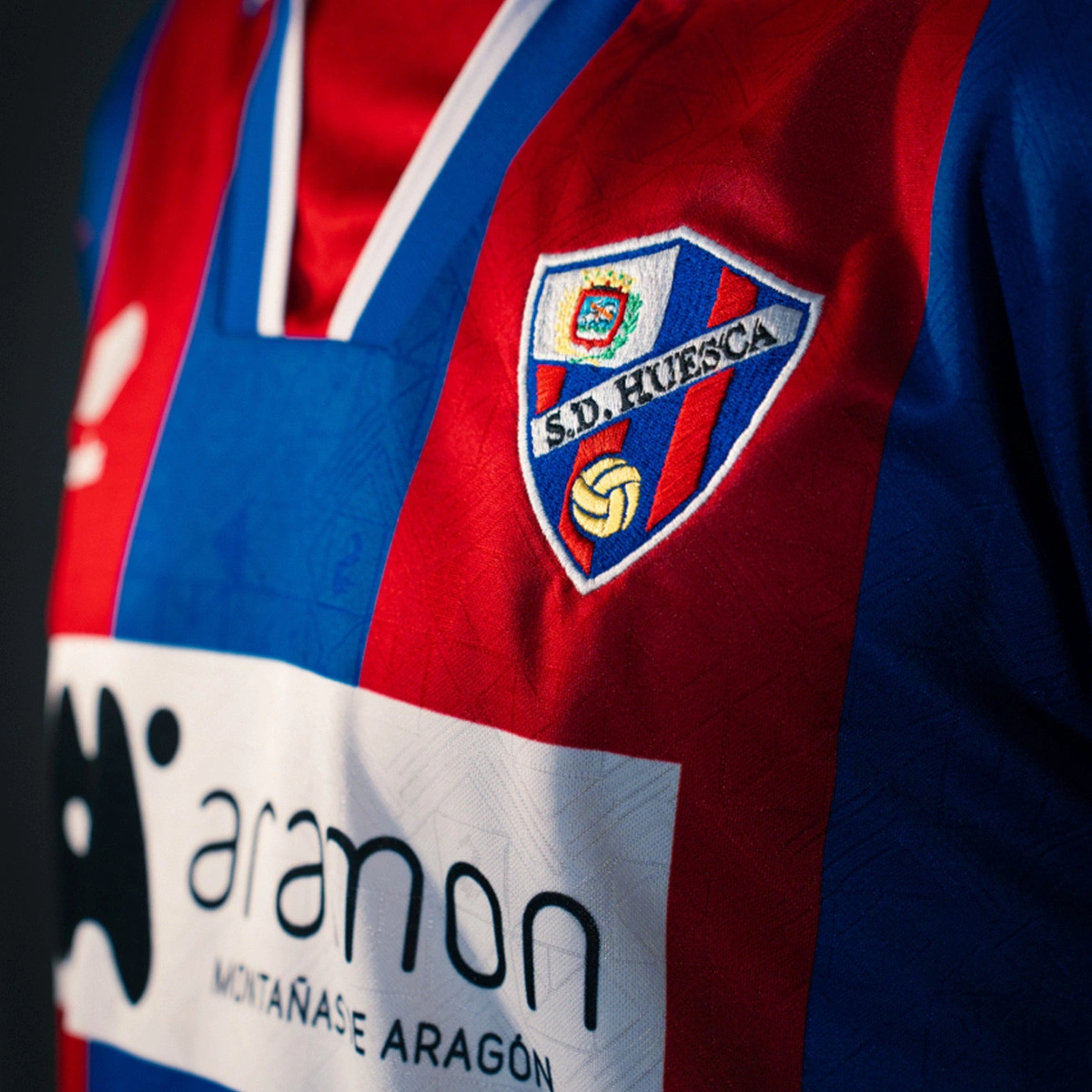 Camisola Soka Sociedad Deportiva Huesca Retro 2025-2026 Criança