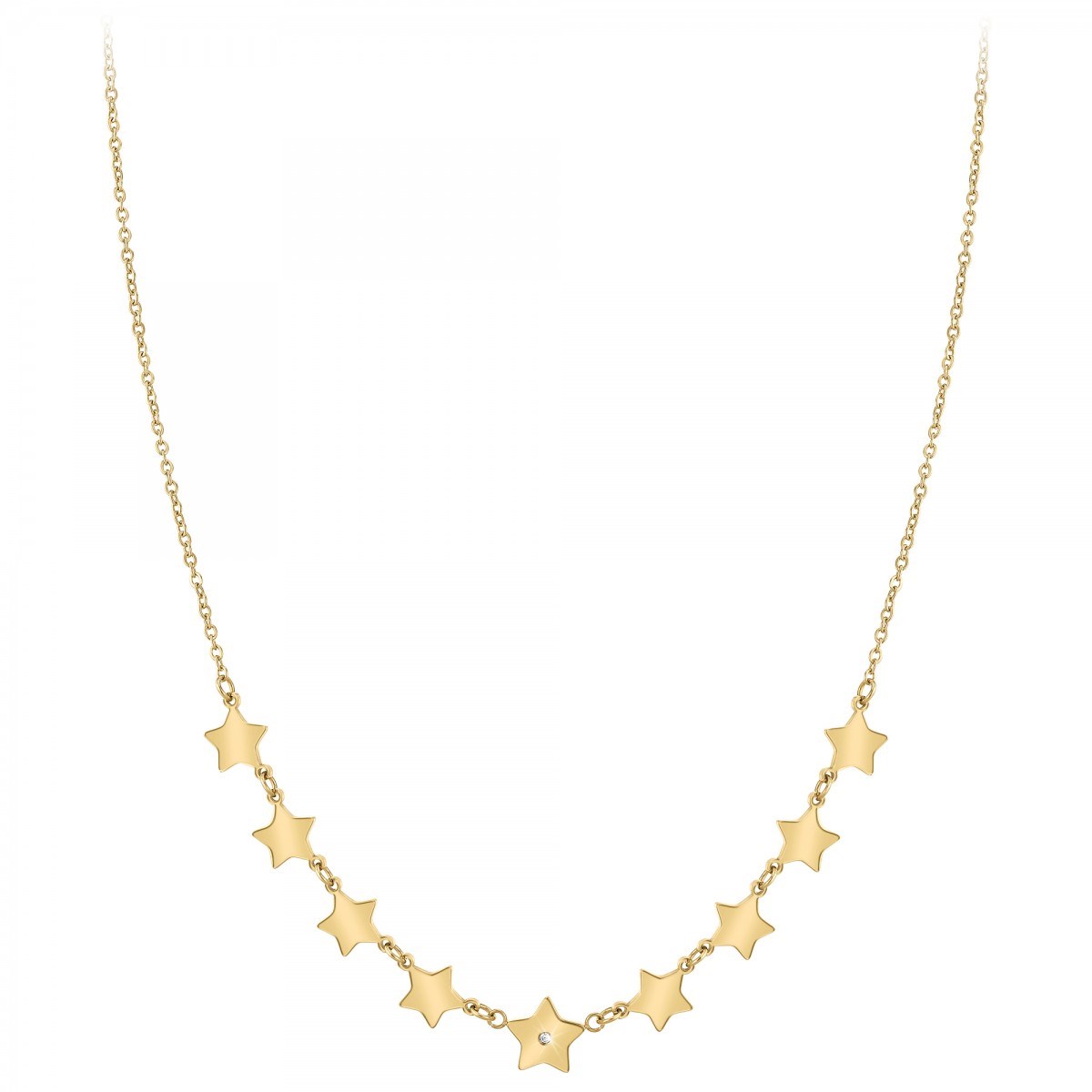 Collier par SC Bohème orné d'un véritable diamant blanc