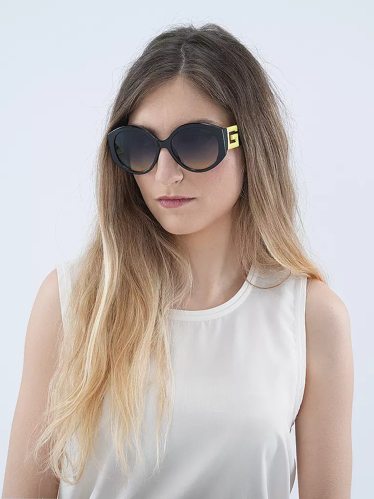 GUESS Sonnenbrille GU7917/56 gelb