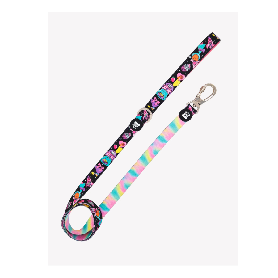 Guia para cães Dukier Pink Galaxy
