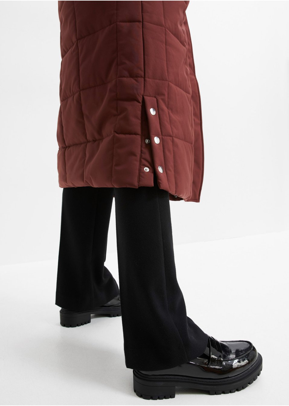 Manteau matelassé 2 en 1 avec manches amovibles