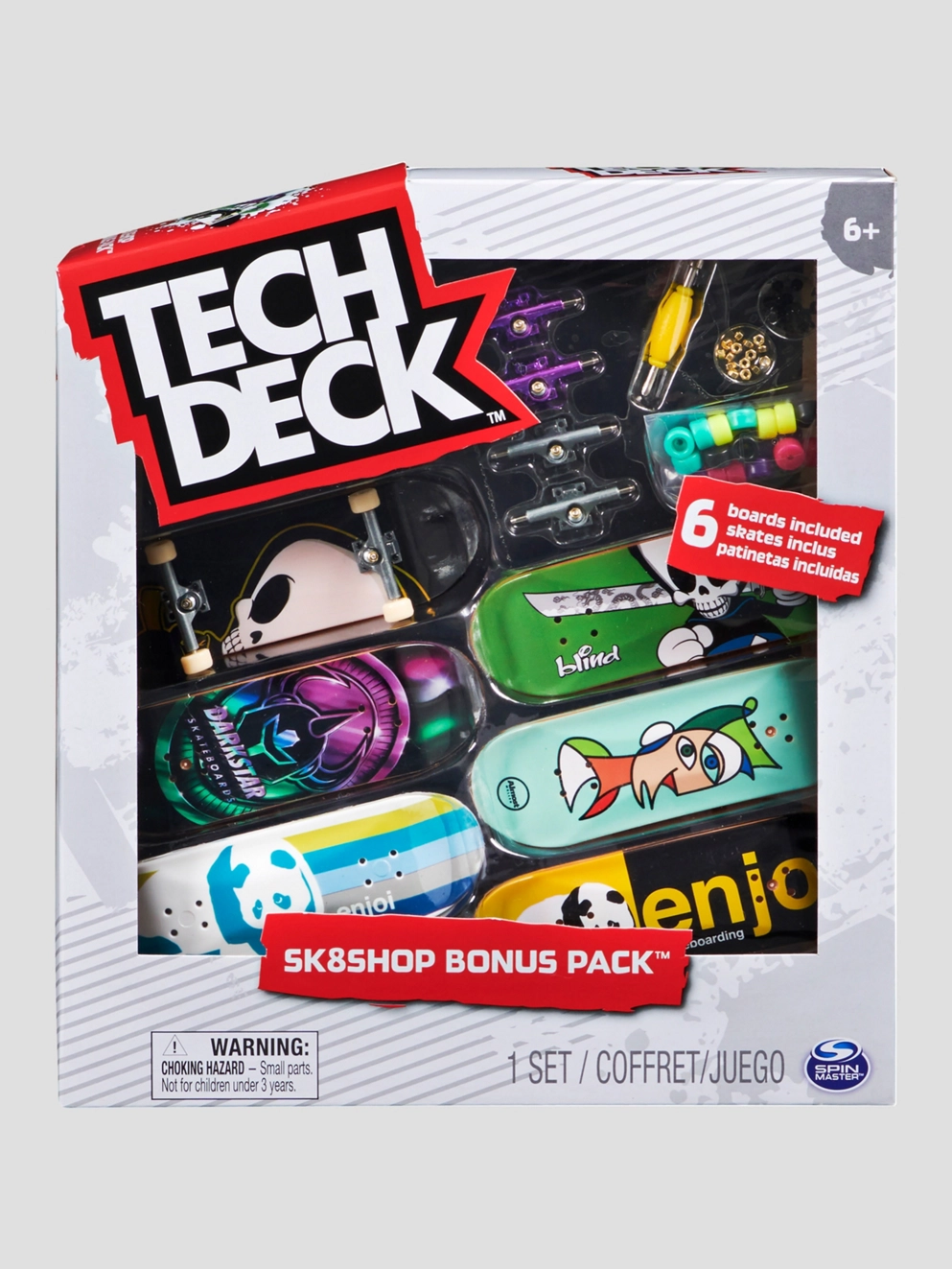 TechDeck Skate Shop Pack Solid Fingerboard solid/ecomm