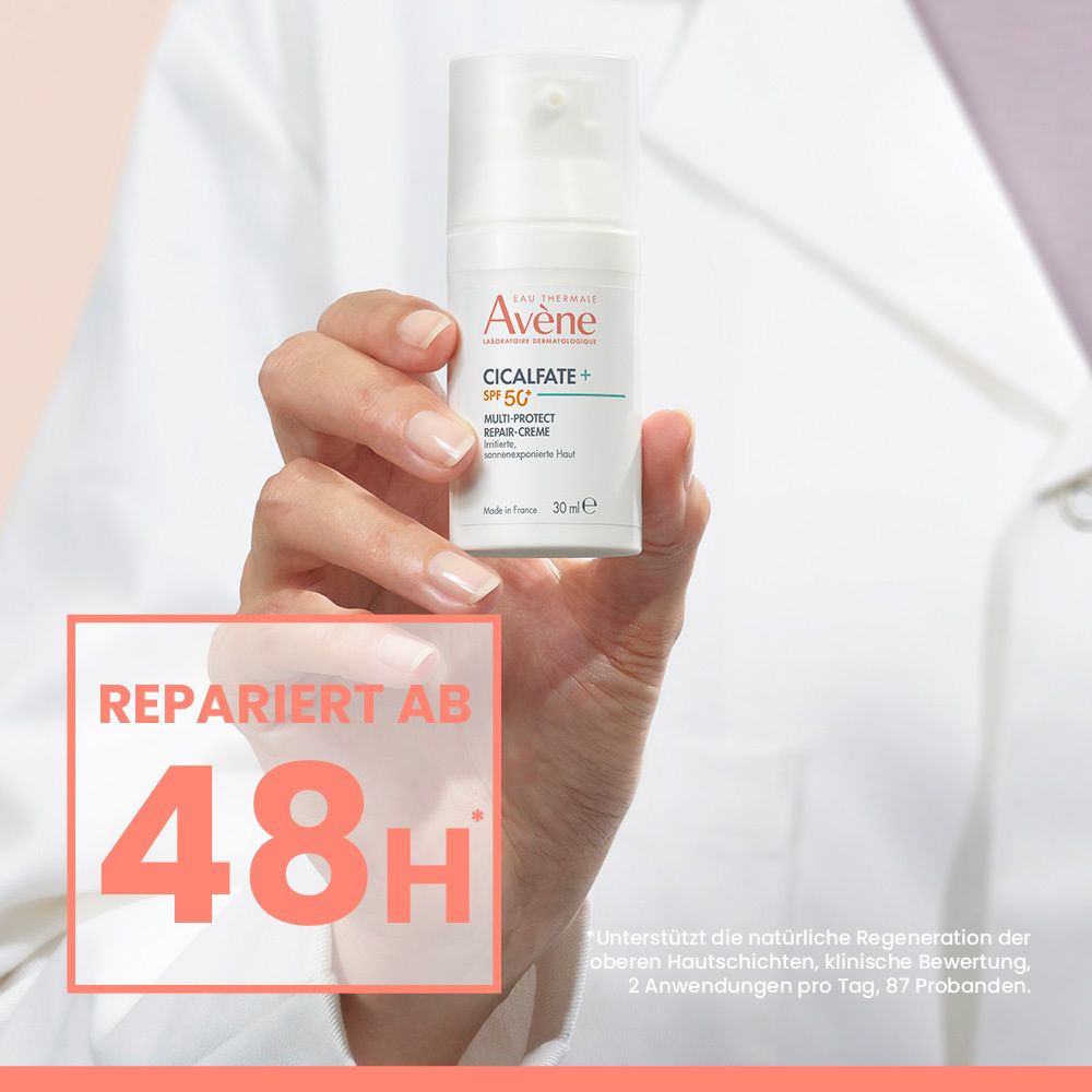 Avène Cicalfate + Multi-Protect Repair-Creme SPF 50+ - bei geschädigter Haut