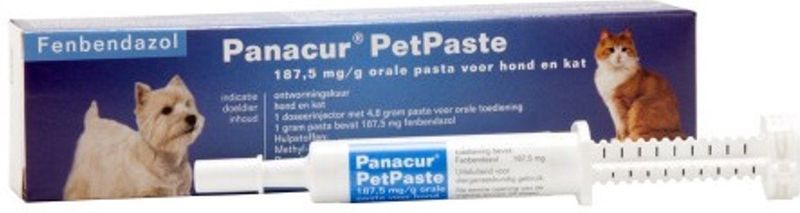 Panacur - PetPaste - Wormenkuur - 2x 1 injector