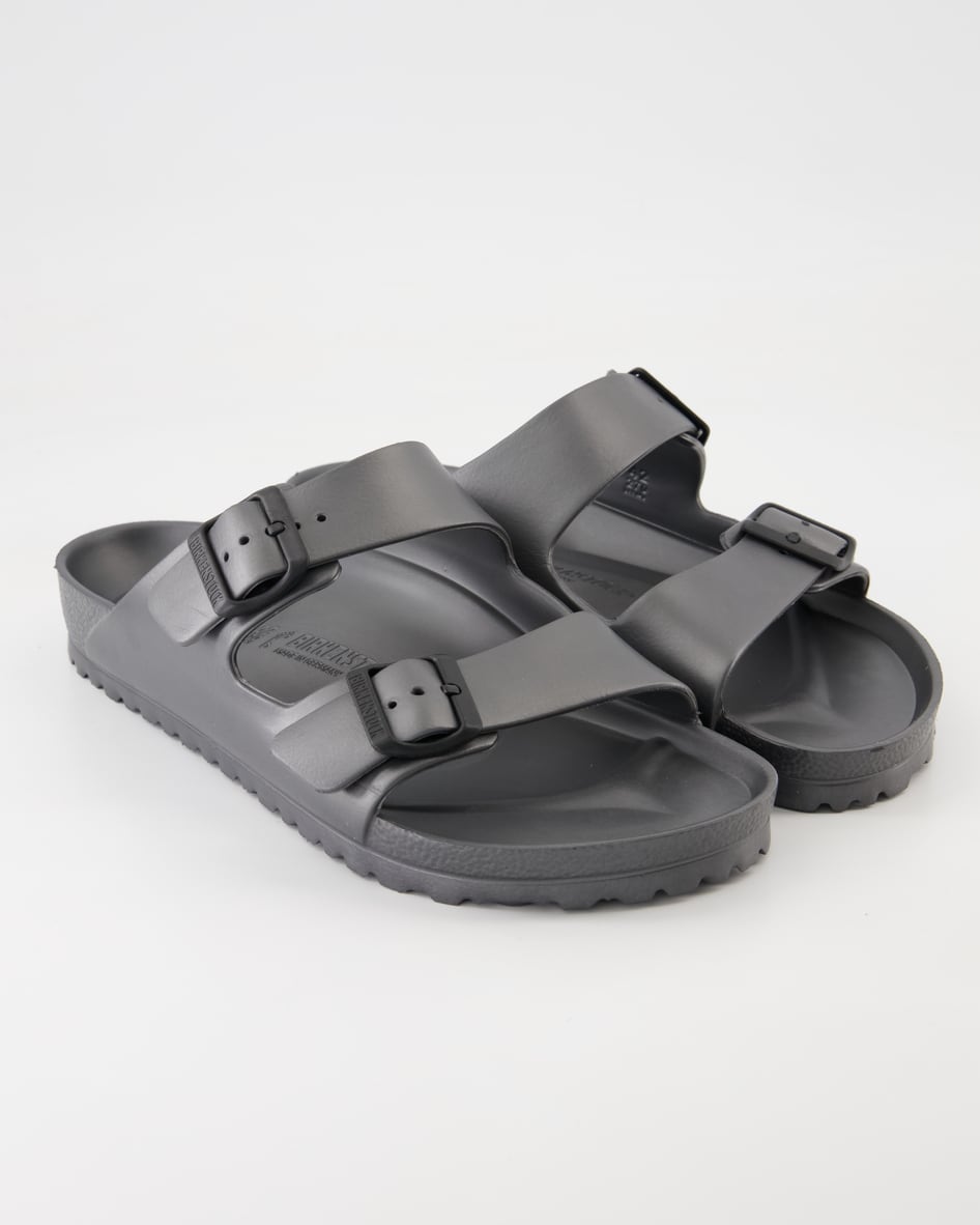 Birkenstock Arizona Pantoletten in Grau