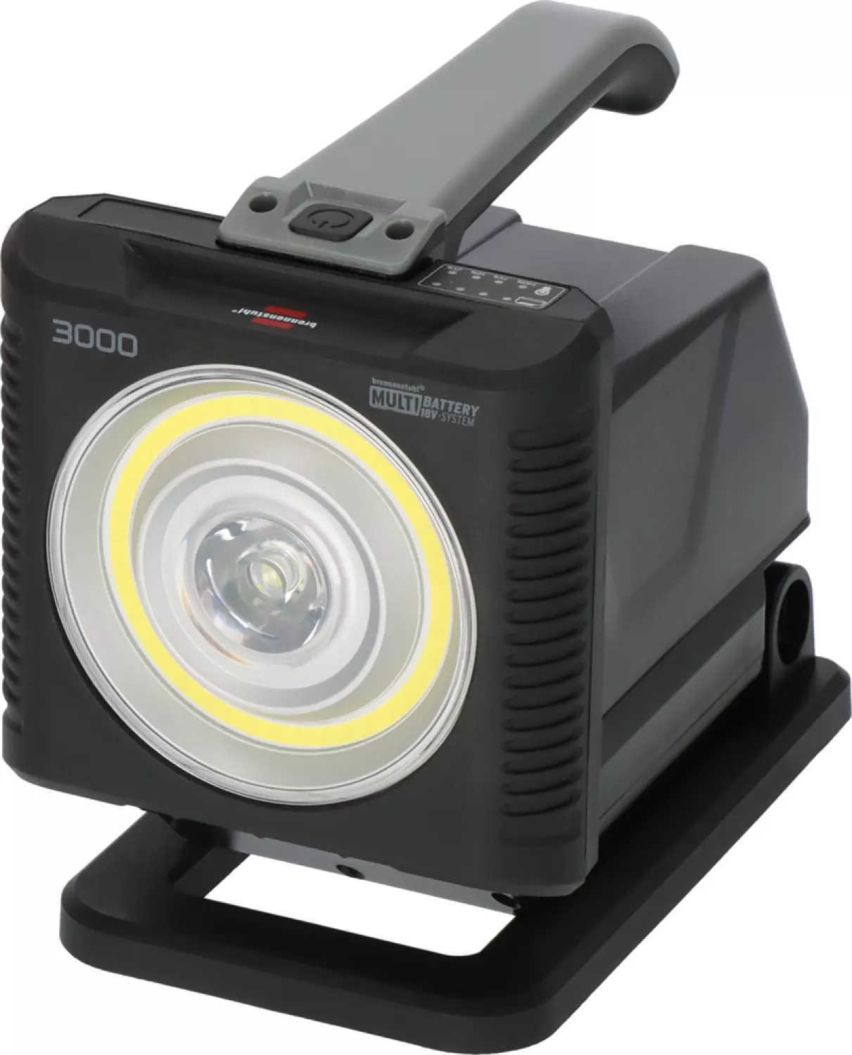 Brennenstuhl 1173730000 Multi-batterij LED-batterij draagbare bouwlamp HL 3000 - 20W - 1140   2160lm - IP54