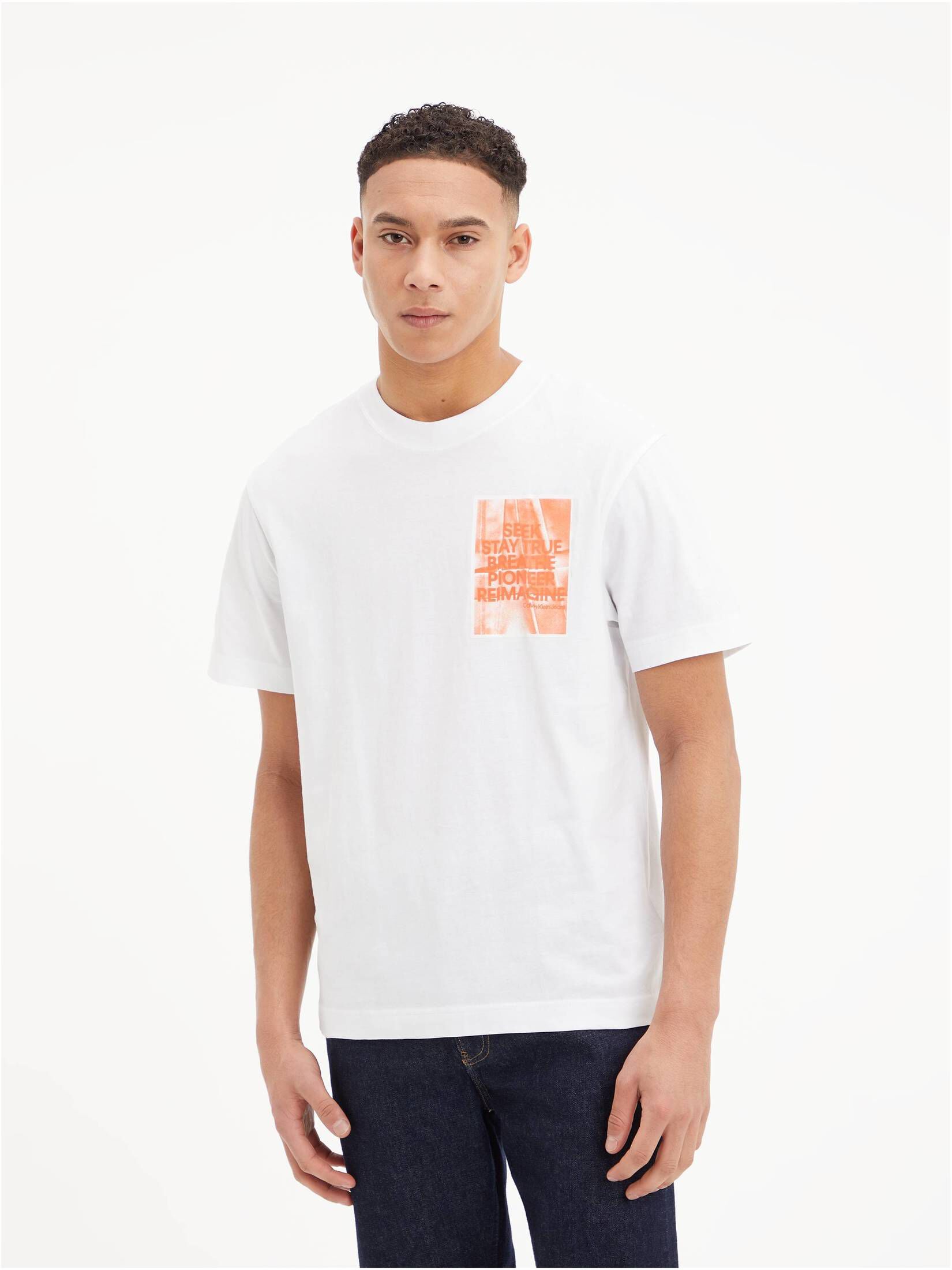 CALVIN KLEIN JEANS| Herren T-Shirt SLOGAN TEE