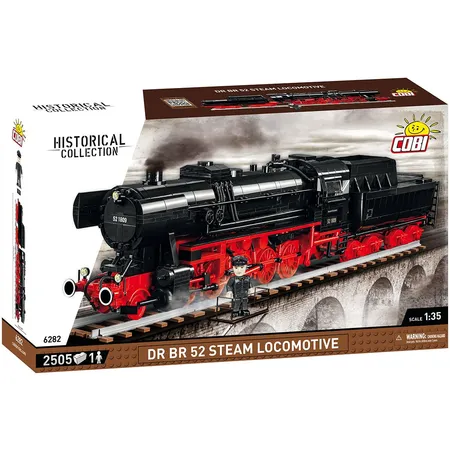 Cobi 6282 Historical Collection - DR BR 52 Steam Locomotive