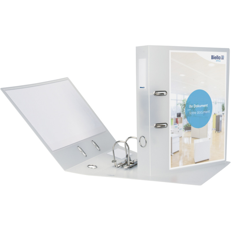 Biella Ordner Clear Creative #1, A4, 7 cm, transparent