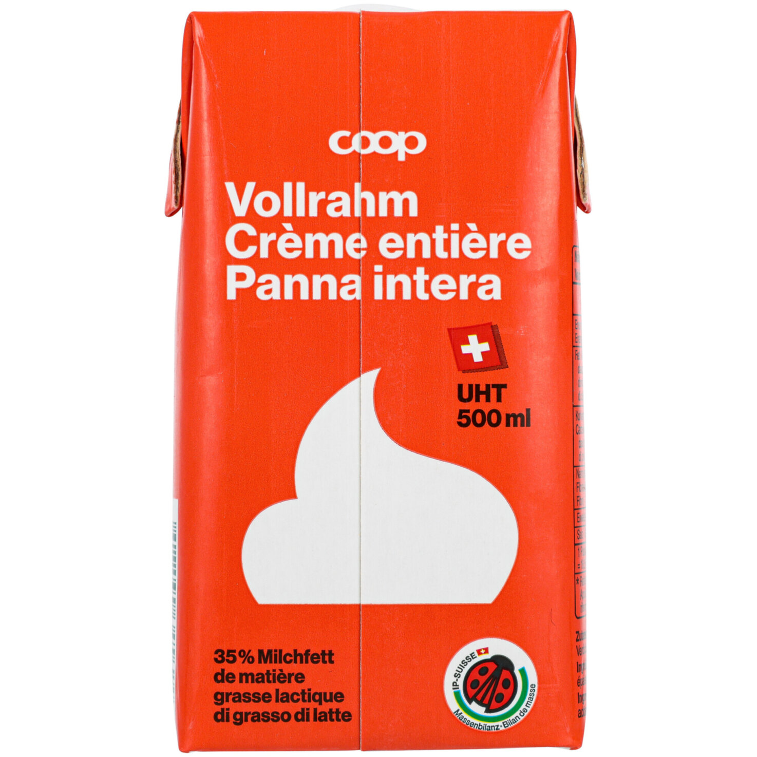 Vollrahm UHT IP-Suisse