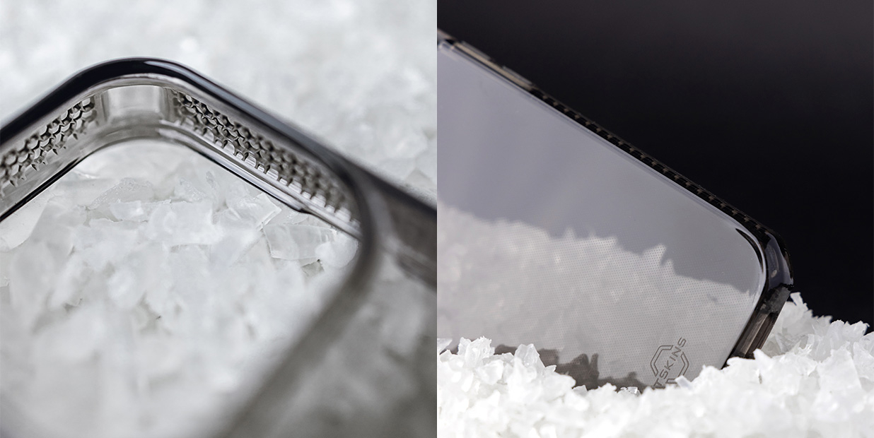 iPhone 14 Pro Max Spectrum Clear Antimikrobielle Schutz Gummi Hülle (AP4M-SPECM-TRSP) - Transparent