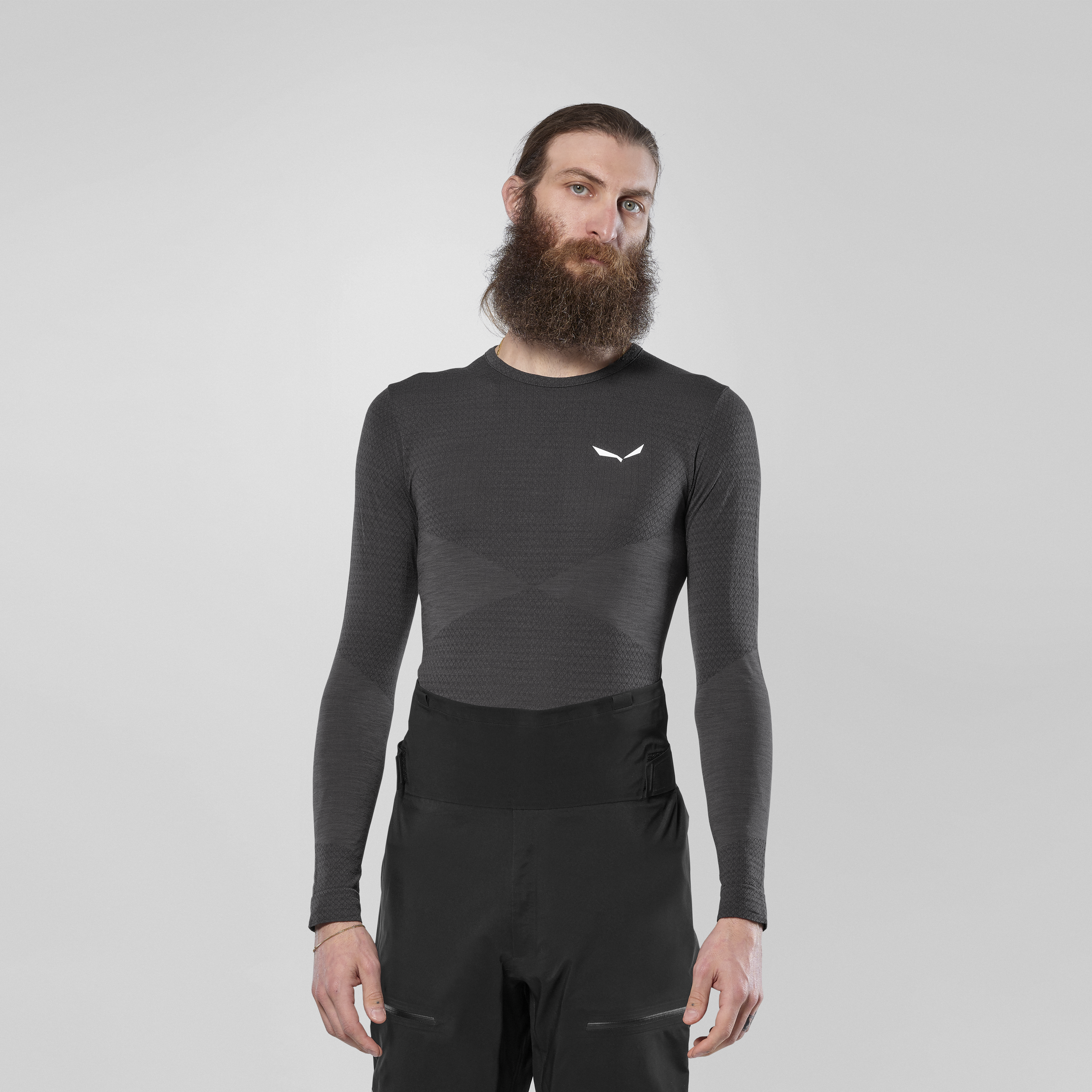 Zebru Responsive Langarm Shirt Herren