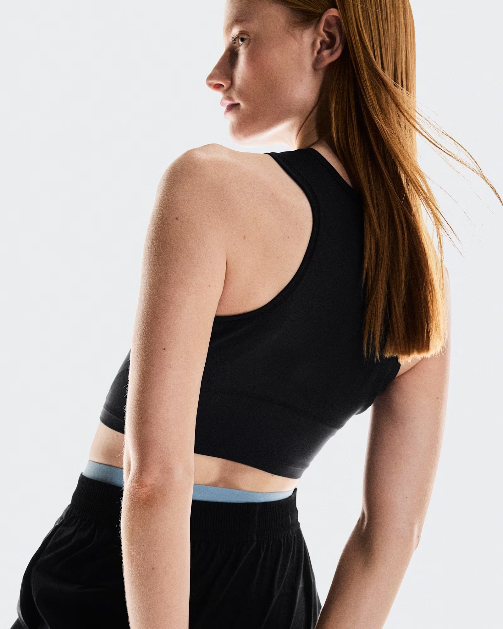Studio Crop Dame Black
