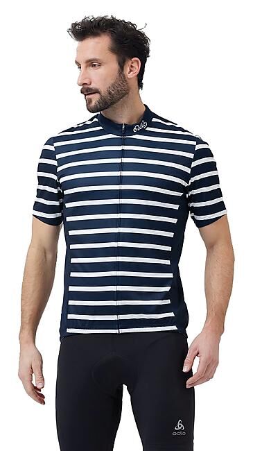 ODLO - MAILLOT MC ZIP INTEGRAL ESSENTIAL ODLO PRINT M