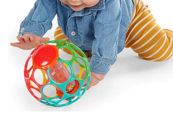 Oball Oball Rollin' Rainstick Rattle