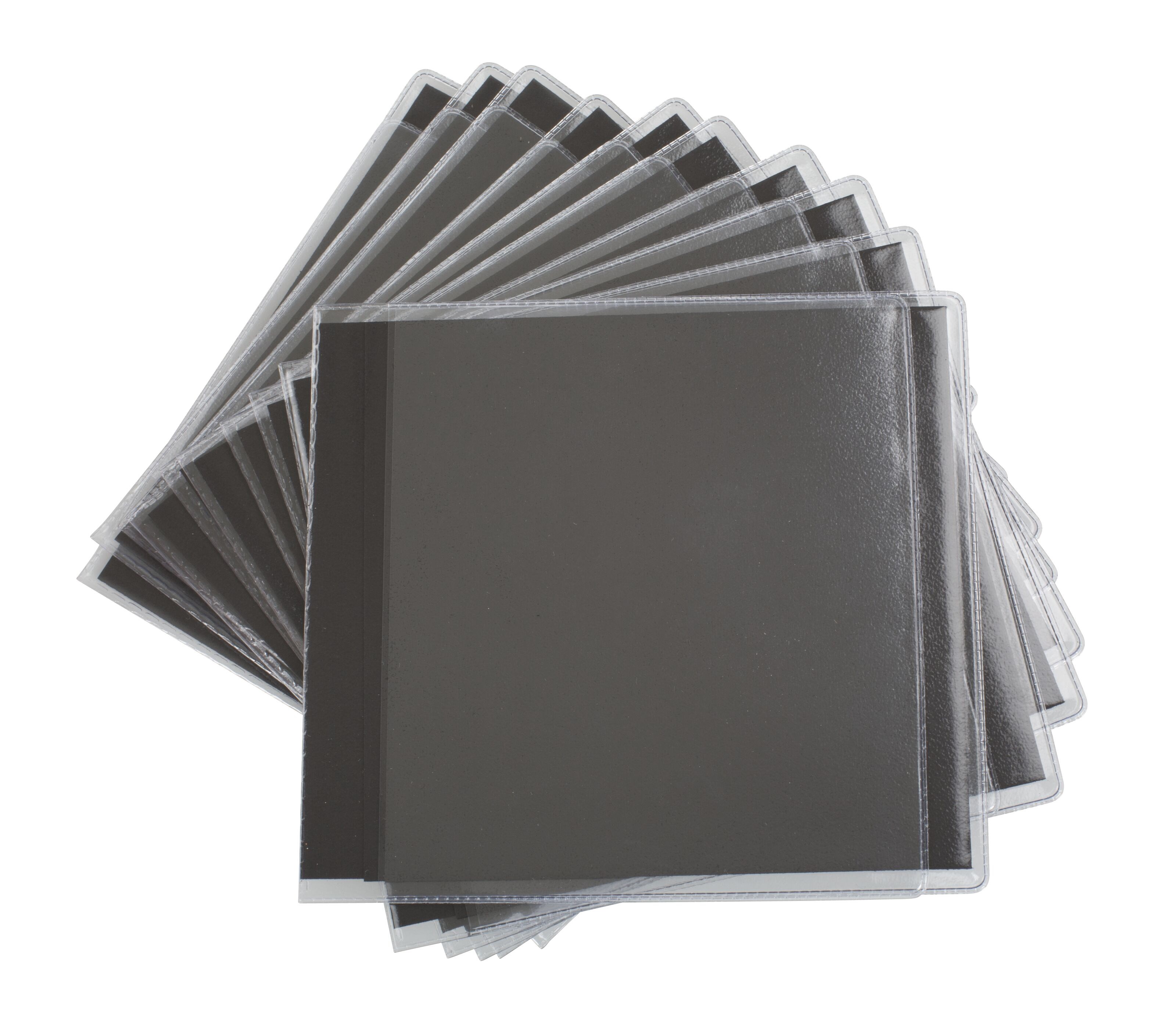 CD-lomme dobbel med karbonpapp 25-pk.