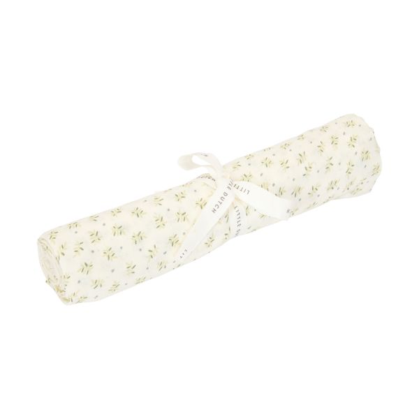 Little Dutch Swaddle Doek - 120 x 120 cm - Hydrofiel - Blueberry Leaves